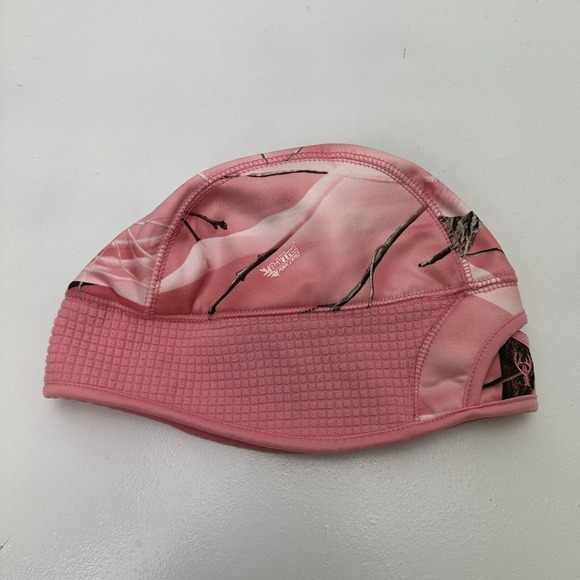 Huntworth Beanie Hat Cap Pink Camo Thermal Ponytail Hunting Hunter Camouflage - Picture 8 of 11